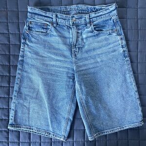 American Eagle Baggy Bermuda Denim Shorts